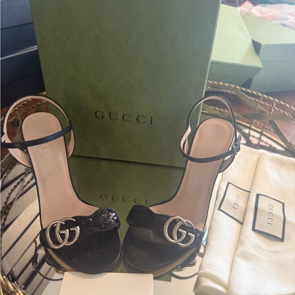 Gucci Black Women's Sandals - Picture 5 of 6